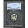 Image 1 : 1919 5C MS67 PCGS. Far finer than the typically encountered 1919-P Nickel in today's market, this lo