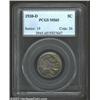 Image 1 : 1920-D 5C MS65 PCGS. An elusive coin in all but the lowest circulated grades, the 1920-D is also a c