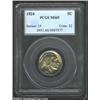 Image 1 : 1924 5C MS65 PCGS. Frosty and original, both sides are awash in lovely champagne-gold patina. With n