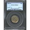 Image 1 : 1927-S 5C MS63 PCGS. Medium olive-gray patina. A nicely struck example that has surprisingly strong.