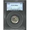 Image 1 : 1928 5C MS66 PCGS. Untoned and heavy on the mint frost, with an equal helping of strike and luster..
