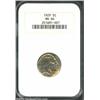 Image 1 : 1929 5C MS66 NGC. Bright and satiny with a light overlay of golden patina. Curiously scarce in high.