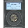 Image 1 : 1929-D 5C MS65 PCGS. A beautiful dove-gray Gem that has an essentially pristine obverse, while the b