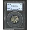 Image 1 : 1931-S 5C MS66 PCGS. Gorgeous pastel iridescence dances across both sides in well blended gold, ice-