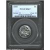 Image 1 : 1935 5C MS67 PCGS. Uniform in appearance, both sides possess a lovely silver-gray sheen that allows.