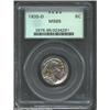 Image 1 : 1935-D 5C MS65 PCGS. Well struck for the issue with good mint luster and brilliantish/ice-blue tonin