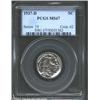 Image 1 : 1937-D 5C MS67 PCGS. Conditionally rare at the Superb Gem level of preservation, this razor-sharp ex
