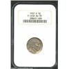 Image 1 : 1937-D 5C Three-Legged AU55 NGC. A boldly struck specimen with deep dove-gray patina and unabraded s