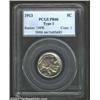 Image 1 : 1913 5C Type One PR66 PCGS. Although immensely popular at the time of issue, the proof 1913 Type One