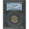 Image 1 : 1936 5C Type One--Satin Finish PR66 PCGS. Intricately detailed and layered in warm golden-gray patin