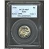 Image 1 : 1936 5C Type One--Satin Finish PR67 PCGS. One of two Superb Gem proof 1936 Type One Nickels in this.