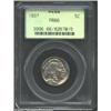 Image 1 : 1937 5C PR66 PCGS. A boldly struck Gem that reveals faint dove-gray and gold colors when rotated und
