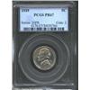 Image 1 : 1939 5C PR67 PCGS. Reverse of 1938. A scarcer proof variant that shows the "wavy" steps on Monticell