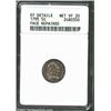 Image 1 : 1795 H10C--Face Repaired--ANACS. XF Details, Net VF20. V-6, LM-9, R.4. The cobalt-blue and tan-brown