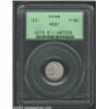 Image 1 : 1831 H10C MS61 PCGS. V-1, LM-6, R.1. A common die marriage and, thus, perfect for type purposes, the