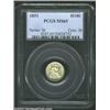 Image 1 : 1851 H10C MS65 PCGS. Bright and very lustrous, with just a bit of light toning. Adequately, though n