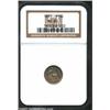 Image 1 : 1851 H10C MS65 NGC. Satiny luster is blanketed by blue, gold, and burgundy hues on the obverse, whil