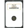 Image 1 : 1864 H10C PR64 NGC. This modest little near-Gem reveals some rather surprising attributes under slig