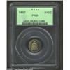 Image 1 : 1867 H10C PR65 PCGS. A date that is difficult to locate in business strike format, this proof repres
