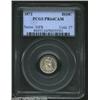Image 1 : 1872 H10C PR64 Cameo PCGS. A sharply struck near-Gem that has wispy tan patina and impressive preser