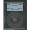 Image 1 : 1873 H10C PR66 PCGS. This nicely struck Gem has beautiful golden-brown, ruby-red, and electric-blue.