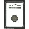 Image 1 : 1798 10C Large 8 XF40 ANACS. JR-4, R.3. The only die variety for the year without a Small 8 in the d
