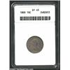 Image 1 : 1800 10C XF45 ANACS. Lightly worn with a bit of gold color on even grey surfaces. Little luster rema