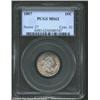 Image 1 : 1807 10C MS62 PCGS. JR-1, the only known dies, R.2. As an issue, the 1807 is the second most common.