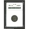 Image 1 : 1809 10C VF35 ANACS. JR-1, R.4. The only die pairing used for the year. Originally toned with golden