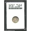 Image 1 : 1837 10C No Stars--Scratched--ANACS. AU Details, Net XF40. This coin presents well with dominant dov