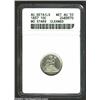 Image 1 : 1837 10C No Stars--Cleaned--ANACS. AU Details, Net AU50. Both sides are curiously bright, but delica