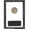 Image 2 : 1846 10C AU53 ANACS. The fields display irregular brown and gold toning and a few scratches, but the