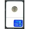 Image 2 : 1874 10C Arrows MS65 NGC. An important bidding opportunity for the Gem quality type collector, this.