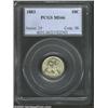 Image 1 : 1883 10C MS66 PCGS. Both sides display creamy luster and extremely light champagne toning. Well stru
