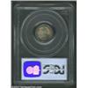 Image 2 : 1886 10C MS66 PCGS. The obverse has dense aqua and mauve patina, while the reverse has a window of b