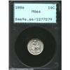 Image 1 : 1886 10C MS66 PCGS. A sharply struck Gem with blazing luster and a hint of gold color on the rims. T