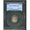 Image 1 : 1857 10C PR64 Cameo PCGS. Only a single die marriage is known for this rare, early proof, and it is.