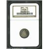 Image 1 : 1866 10C PR66 NGC. Iridescent gold, powder-blue, and rose-violet colors appear when the Dime is rota