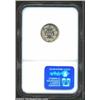 Image 2 : 1871 10C PR63 Cameo NGC. Lovely cameo contrast, with green and gold colors and plenty of mint frost,