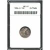 Image 1 : 1894-O 10C MS61 ANACS. Sharply struck with rather lackluster surfaces and light toning. Important no