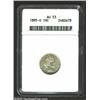 Image 1 : 1895-O 10C AU53 ANACS. Brilliant with lots of luster in the protected areas and light gold toning ov