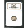 Image 1 : 1899-S 10C MS64 NGC. Lovely golden-brown and electric-blue peripheral patina. A lustrous and well st