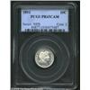 Image 1 : 1893 10C PR65 Cameo PCGS. Lustrous and untoned surfaces shimmer with reflectivity. The snow-white de