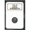 Image 1 : 1899 10C PR66 NGC. The fields have milky mauve patina, while the devices are much lighter in color..