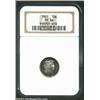 Image 1 : 1901 10C PR66 NGC. Bright in the central areas with russet and cobalt-blue peripheral toning. The de