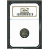 Image 1 : 1911 10C PR66 NGC. The obverse has deep blushes of sea-green and tobacco-brown patina, while the rev