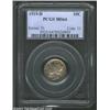 Image 1 : 1919-D 10C MS64 PCGS. Rich golden-brown and lavender patina enriches both sides of this lustrous nea
