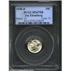 Image 1 : 1938-D 10C MS67 Full Bands PCGS. Light golden toning over full mint frost with bold definition and v