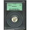 Image 1 : 1939-S 10C MS65 Full Bands PCGS. The near-flawless surfaces exhibit tiny contact marks under magnifi