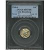 Image 1 : 1940-S 10C MS67 Full Bands PCGS. Milky golden toning with full definition and two or three tiny peck